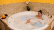 Casa con Jacuzzi de 2 plazas, 160 cm de diametro