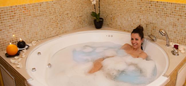 Casa con Jacuzzi de 2 plazas, 160 cm de diametro