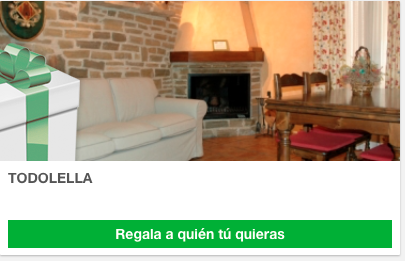 regala experiencia casa todolella