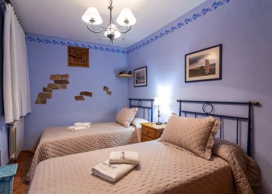 Casa rural nuri de rei B dormitorio
