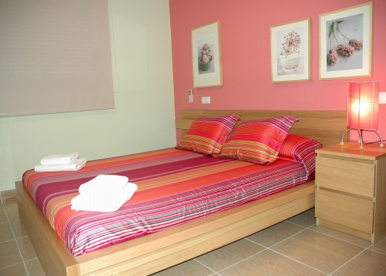 Casa Nuri de Rei La Pobla Tornesa, Habitación matrimonio cama 160x200 