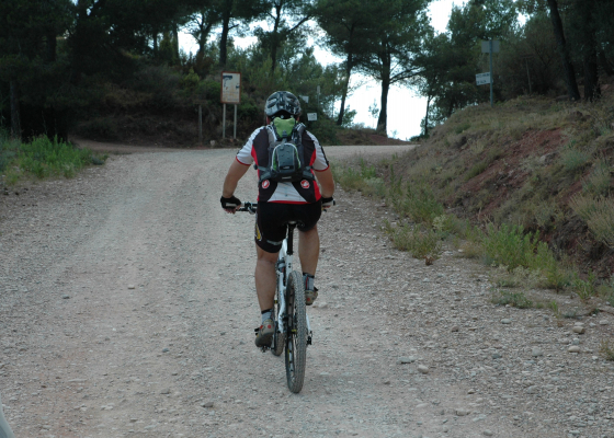 Actividades de la zona en el Parque natural del Desierto de las Palmas. BTT